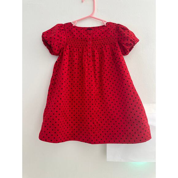 Baby Gap dress Chritmas dress NWOT sz2 has two hand pockets - Picture 5 of 7